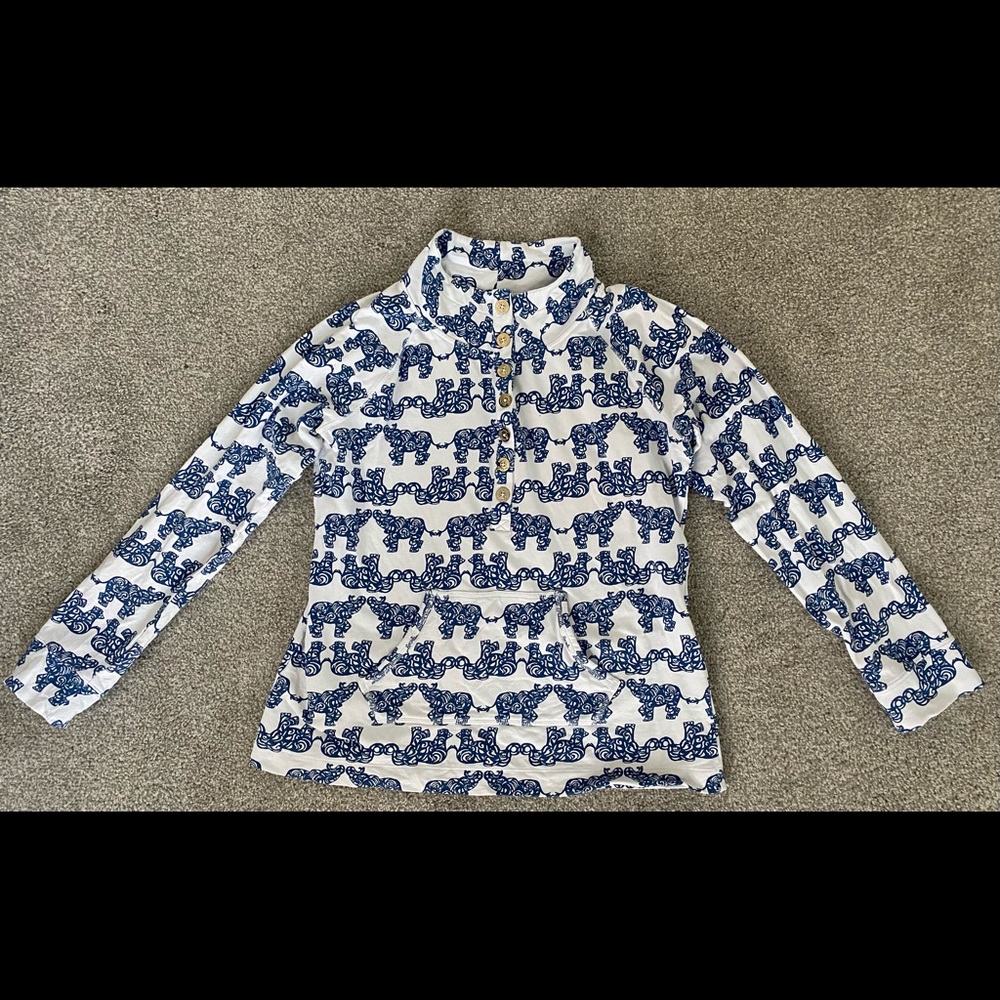 Lilly Pulitzer Elephant Popover